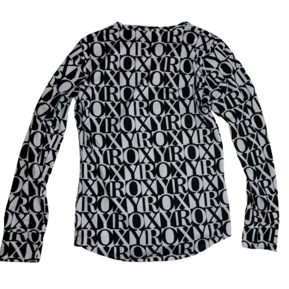 Roxy Wmns Base Layer Ski/Snowboard Top Long Sleeve Black & White Size Large - Picture 5 of 6